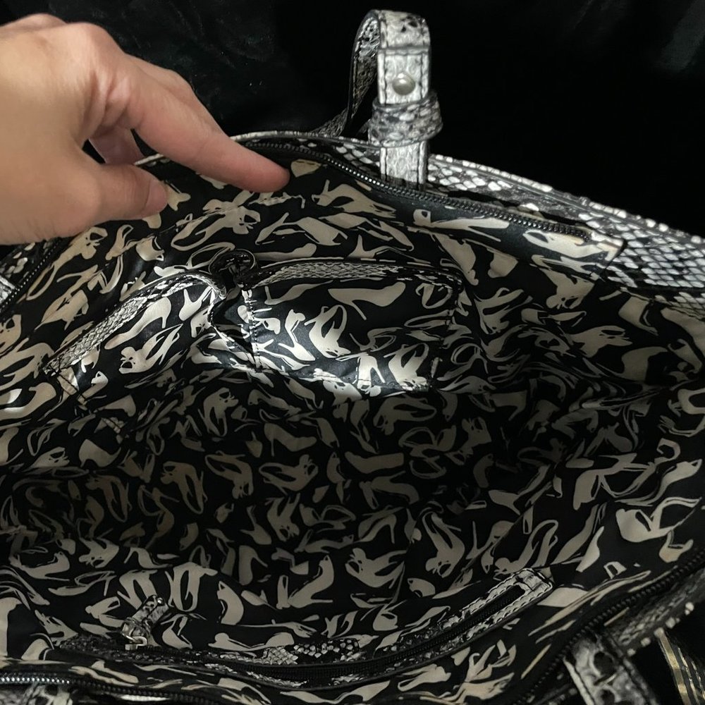 Nine West Exotic Python Print Tote - image 2